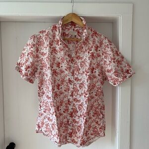 Club Monaco Floral Men's Shirt